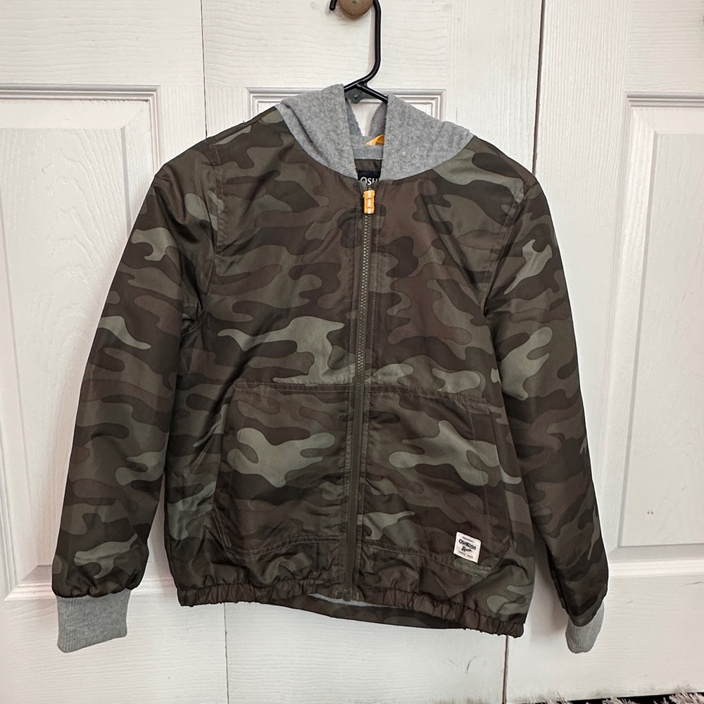 OshKosh B'gosh Brown Camouflage Jacket